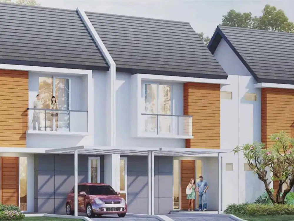 TERMURAH! SIAP HUNI! Rumah Central Park Juanda nonfurnished