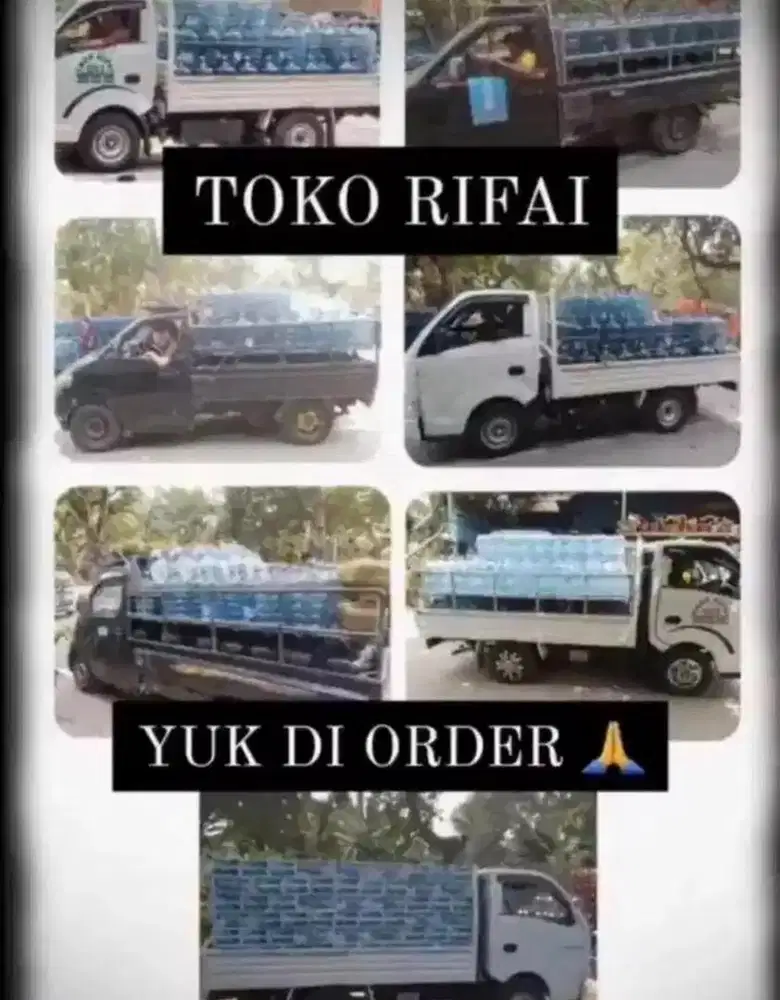 LOWONGAN TANPA IJAZAH SUPIR / KNEK BONGKAR MUAT GALON