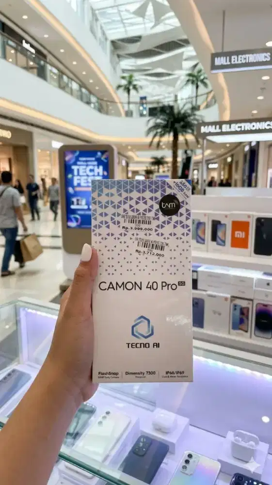 TECNO CAMON 40 PRO 5G 8/256 | ATLANTIS DAHSYAT