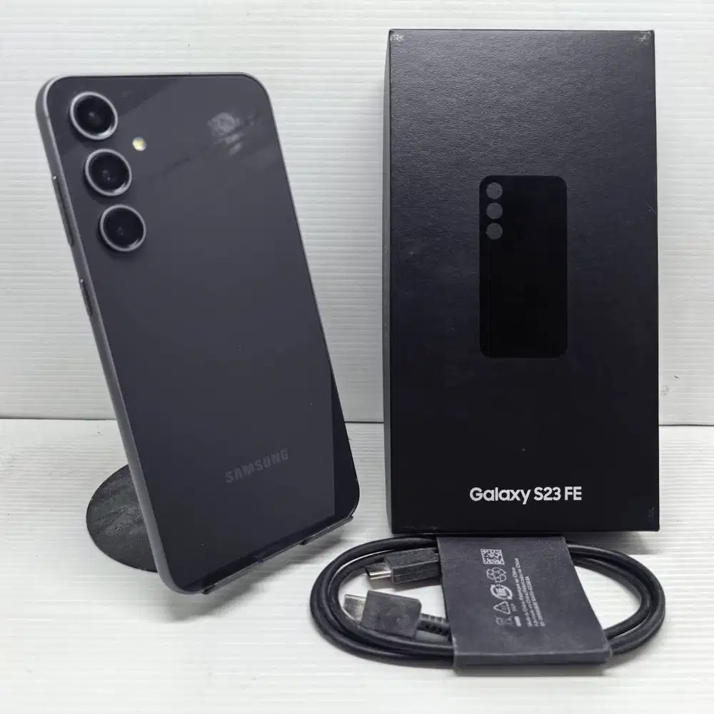 TERMURAH SAMSUNG GALAXY S23 FE 5G 8/256 GRAPHITE EX SEIN NO MINUS