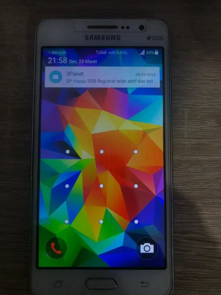 Dijual cepat hp samsung galaxy prime