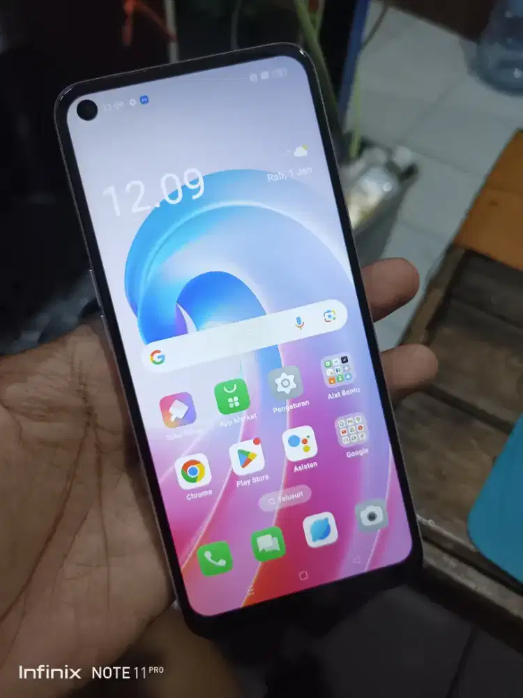 Oppo a96 NFC aktif ram 8/256gb hp aja batangan