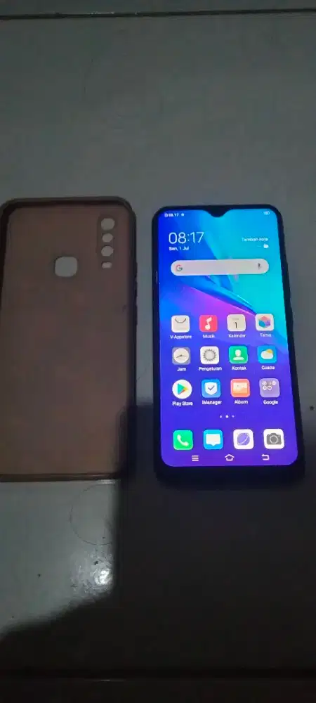 Nupang jual hp Vivo11 hp & cassan saja normal ram 3/32