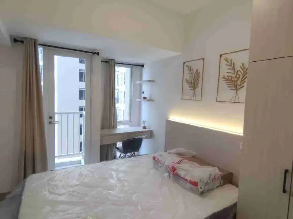 disewakan apartemen tokyo riverside pik 2 furnish siap huni