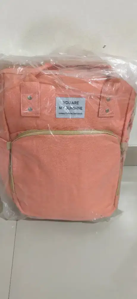 Diaper backpack tas ransel bayi you are my sunshine