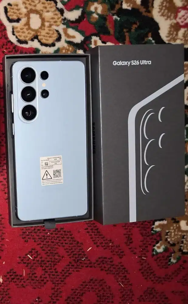 Samsung S26 Ultra 12/1TB garansi on panjang + samsung care 1tahun
