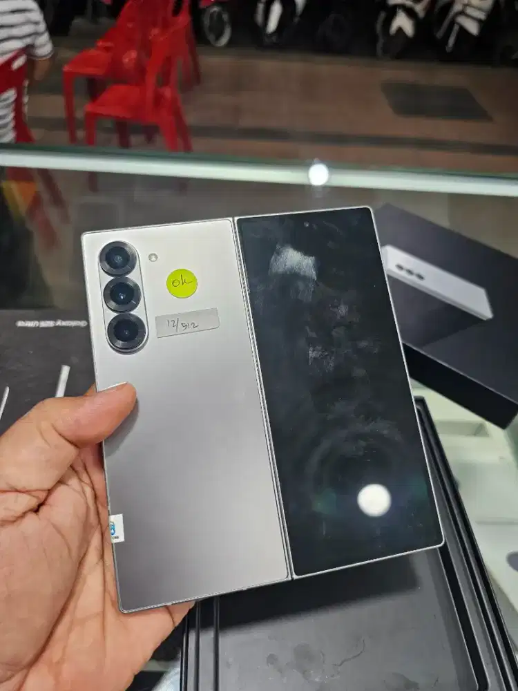 Samsung Z fold 6 12/512gb mlus lengkap sein