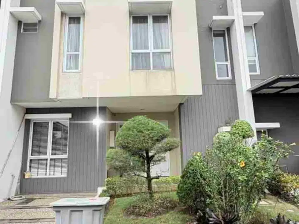 DIJUAL RUMAH VIEW DANAU DI CLUSTER ROSSINI UTARA SYMPHONIA GADING SERPONG