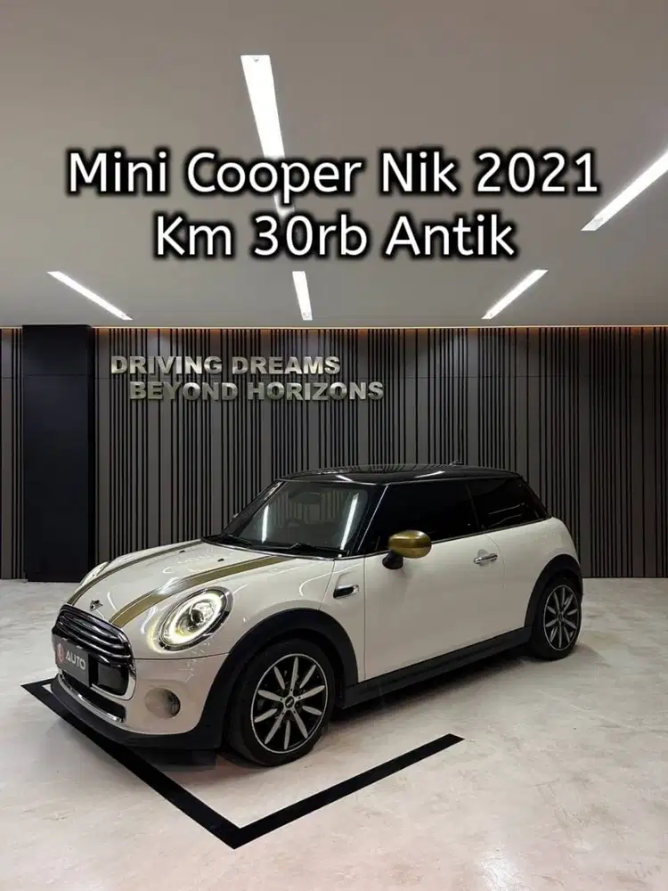 Mini Cooper 3-Door 1.5 AT 2021 Putih Km30rb B1440NZP