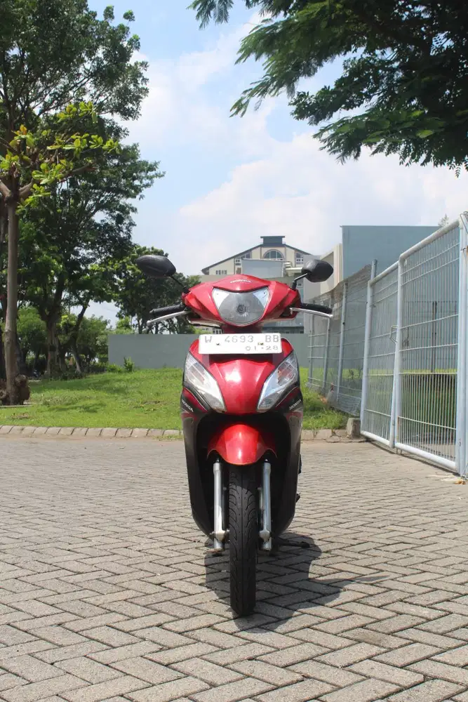 Majestic Red Honda Spacy Fi 110cc