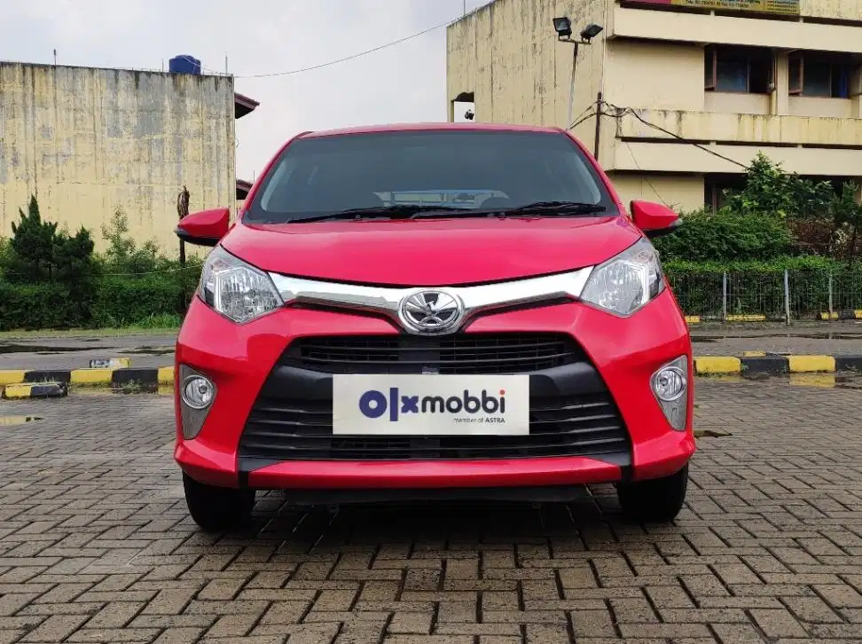 TDP 6,JT, Toyota Calya 1.2 G Bensin-AT Merah 2018