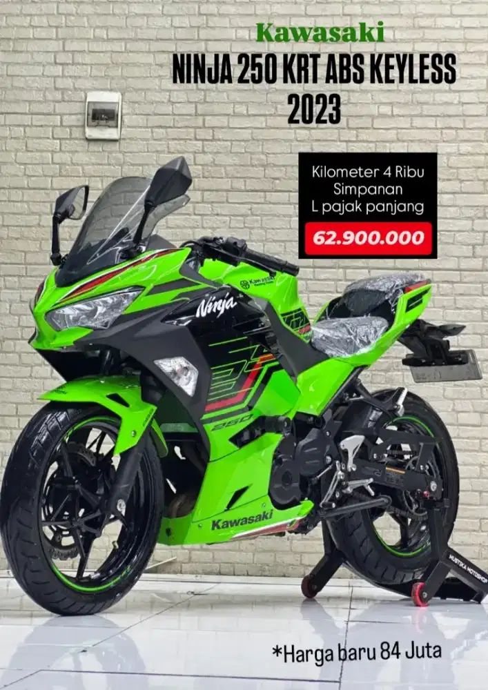TIPE TERTINGGI! NINJA 250 ABS KRT EDITION 2023