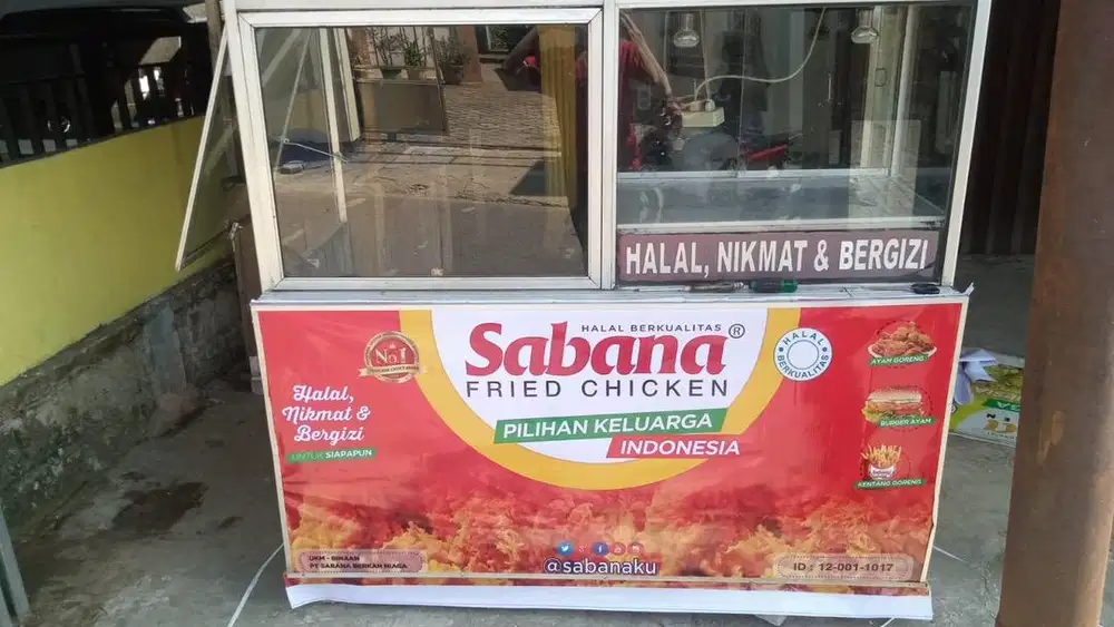 Sabana fried chicken perlenkapan usaha