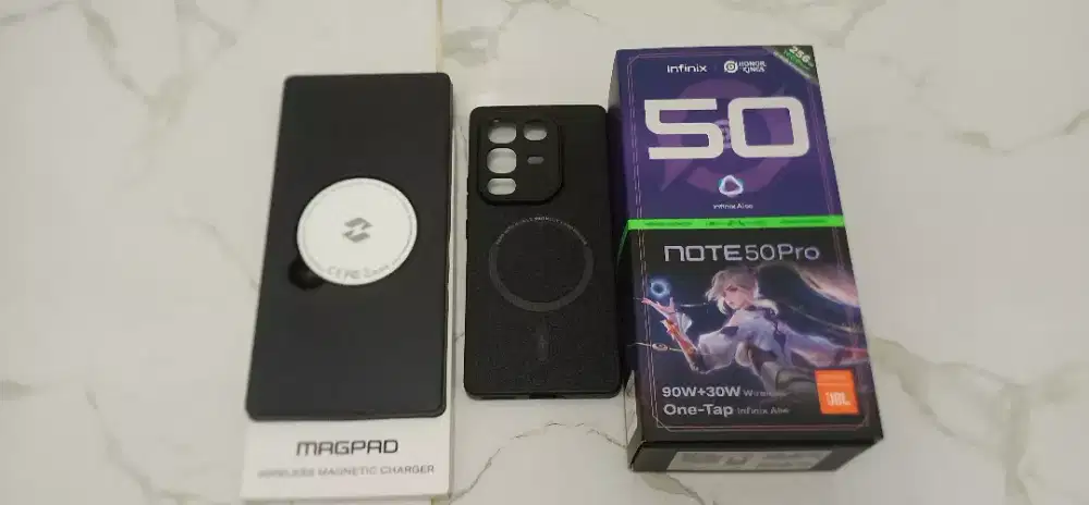 Jual cepat Infinix note 50 pro 8+8 256GB