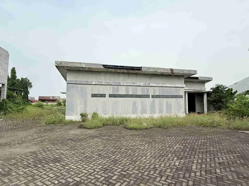 Dijual Gedung Kletek Taman Sidoarjo Cocok Untuk Gudang