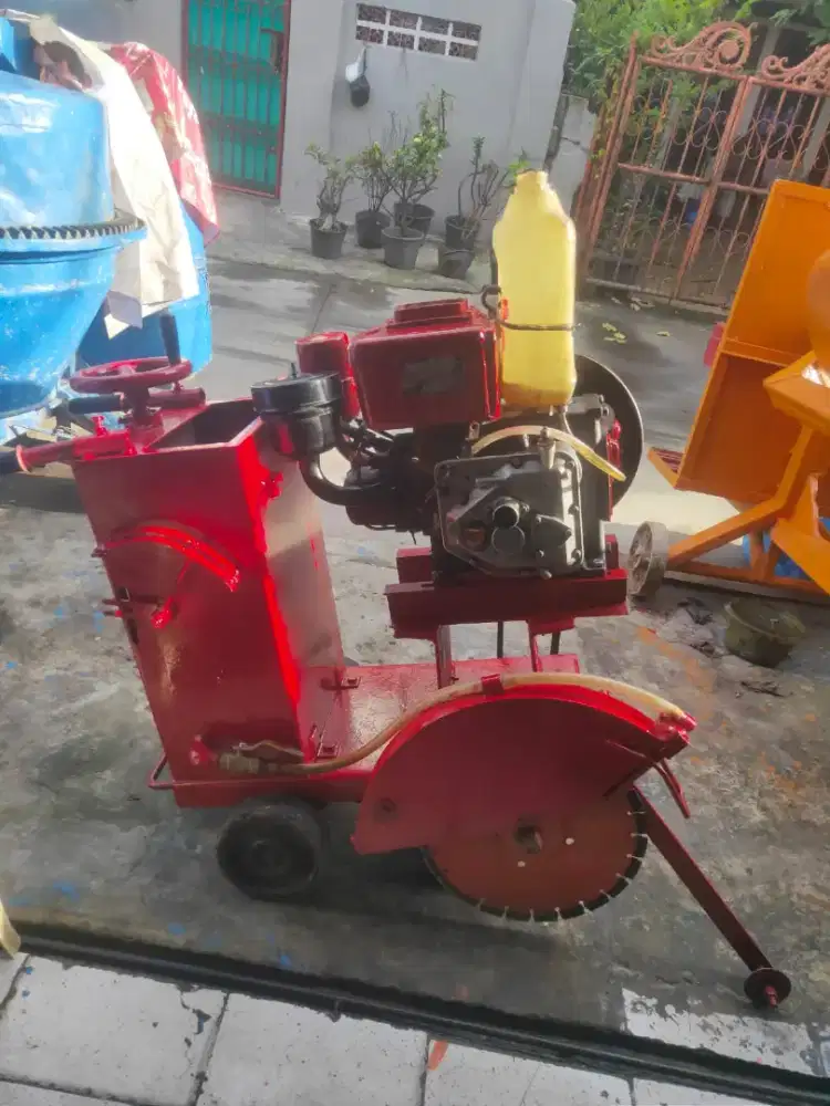 Jual mesin catting potong aspal beton Tiger