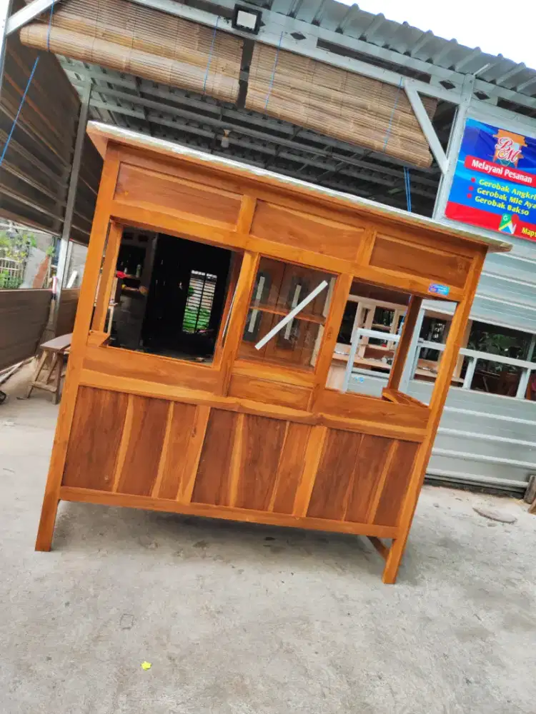 Jual Gerobak Angkringan, Bakso, Mie Ayam, Bubur, Sate, Soto, Pecel dll