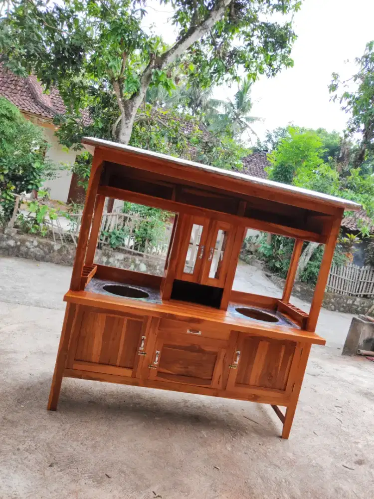 Jual Gerobak Angkringan, Bakso, Mie Ayam, Bubur, Sate, Soto, Pecel dll