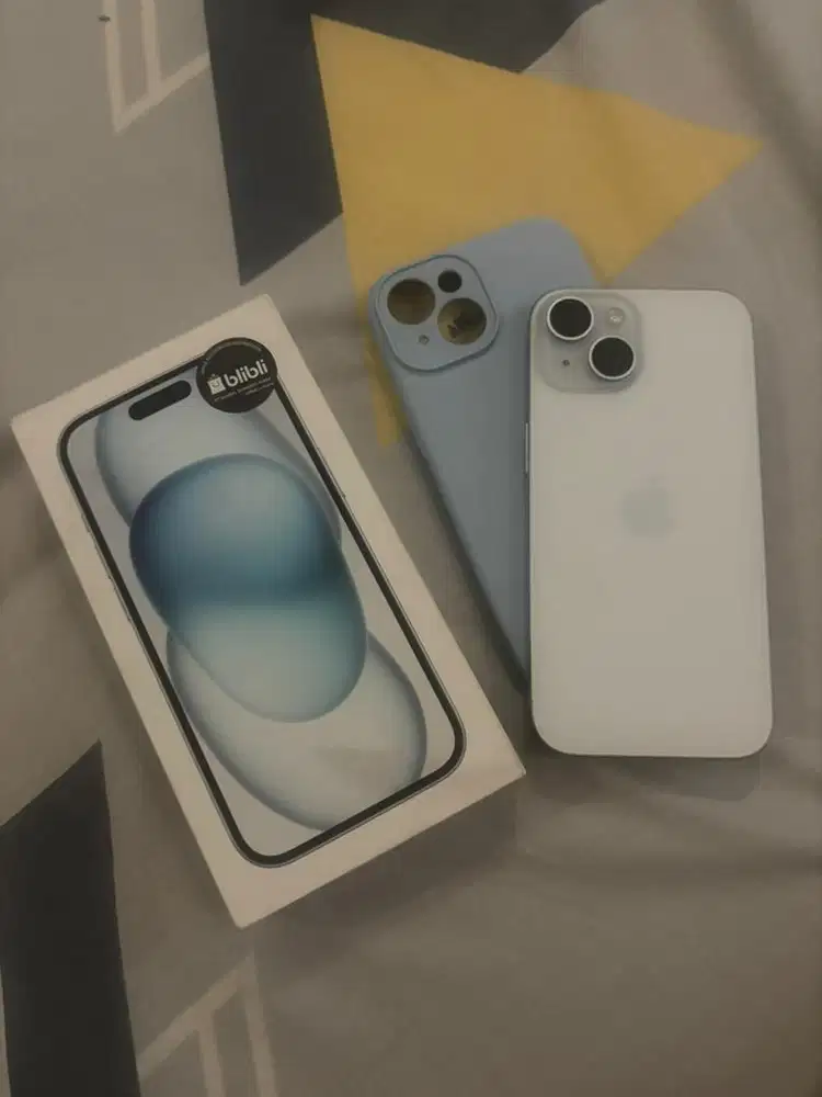 iphone 15 128gb resmi fullset like new