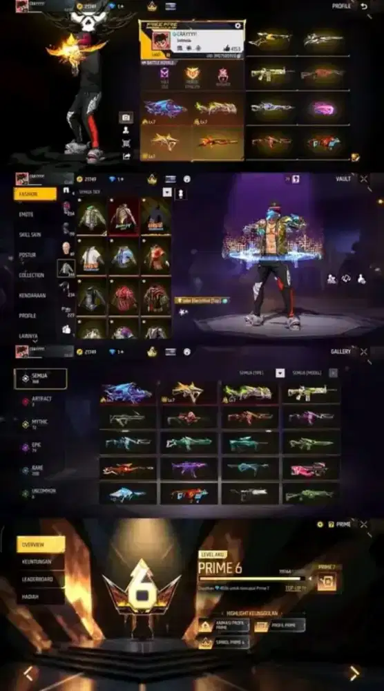 Tempat jual beli akun ff