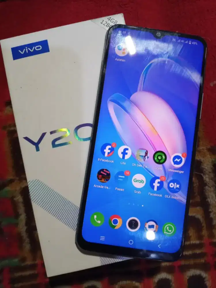 Vivo y 20s G 4+1/128 lkp ori mulus