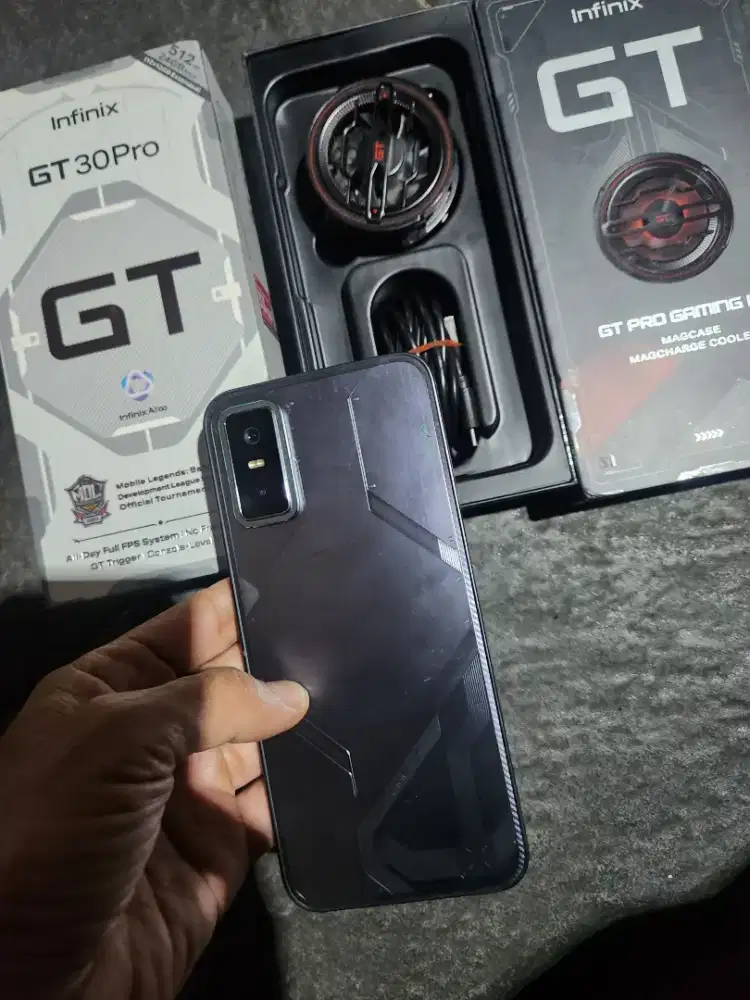 Infinix gt 30 pro 12/512 bonus coller garansi 6 bulan
