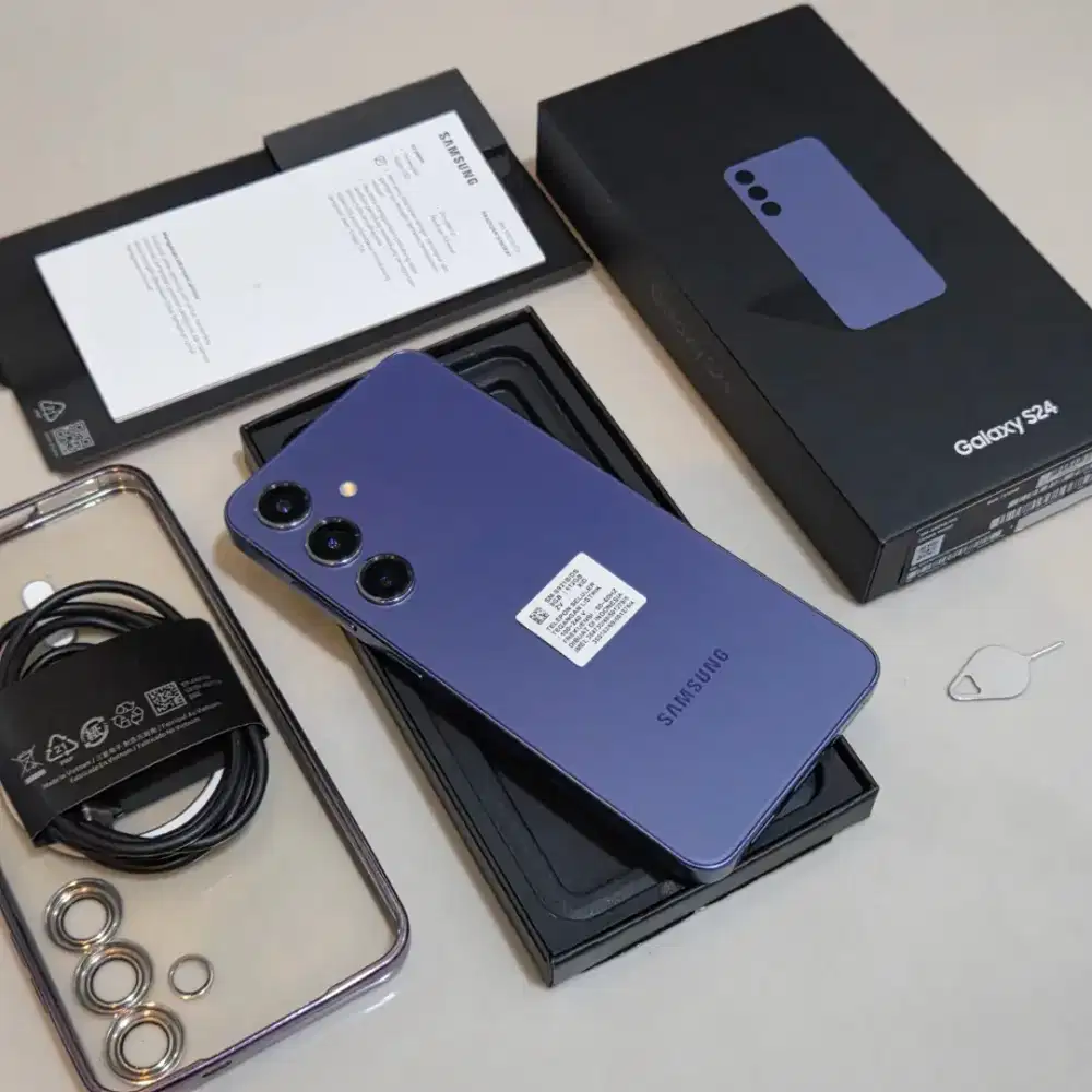 Samsung S24 5G 512GB SEIN Fullset Original Lengkap Good Condition