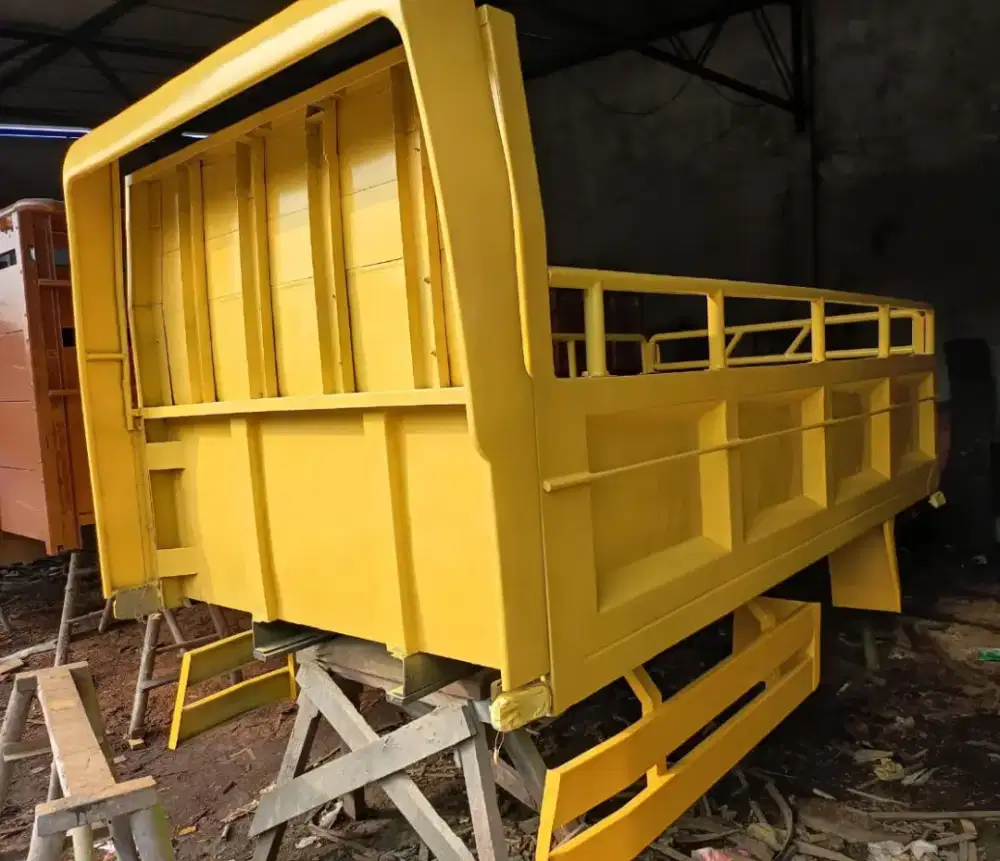 Bak Besi Truk engkel 4 ban