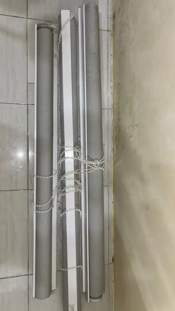 Roller blinds chain ( tirai gulung modern)