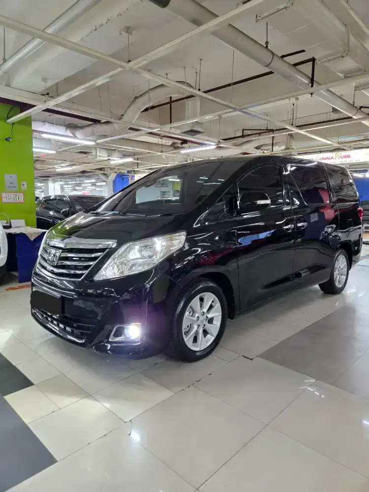 Toyota Alphard 2012 G Atpm Pilot seat Facelift Dp ringan aja