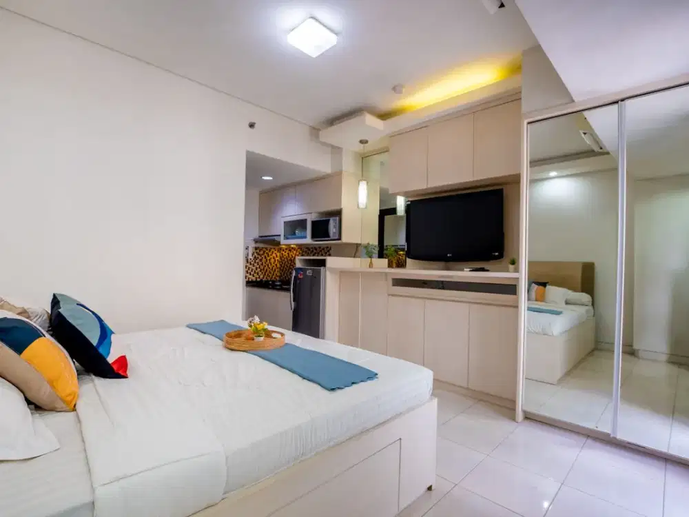 Disewakan Apartemen Full Furnished Tamansari Sudirman Tipe Studio – Lokasi Sudirman, SCBD, Senayan, Semanggi, Setiabudi, Benhil, Citywalk