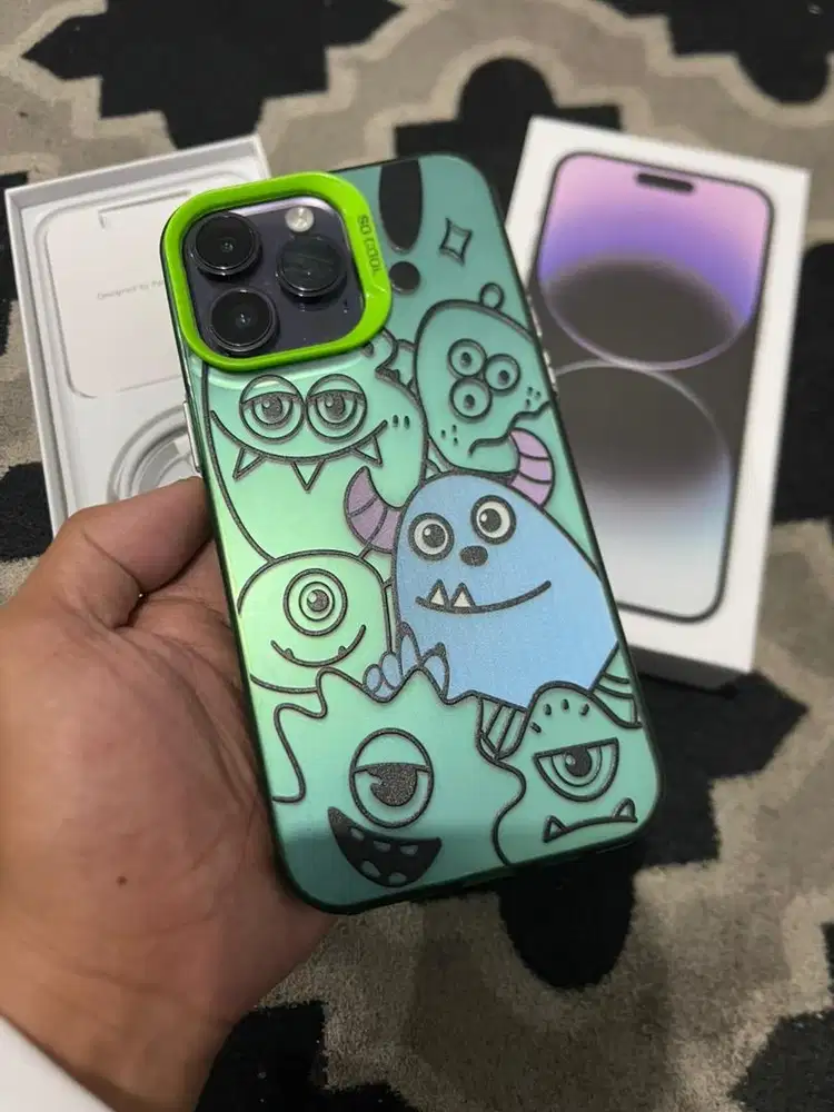 Iphone 14 Promax 128gb fulset mulus no minus