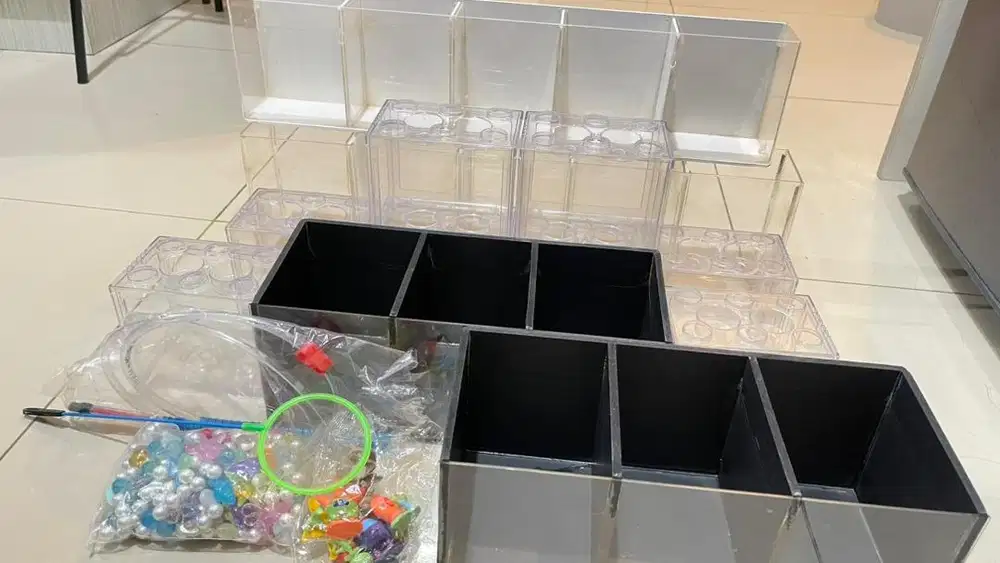 Set Aquarium mini murah