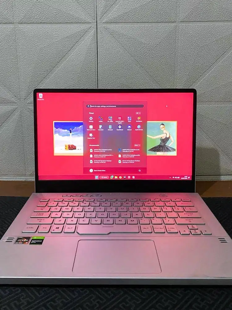 ROG ZEPHYRUS G14 GA401II | Ryzen 5 1650ti ram24gb