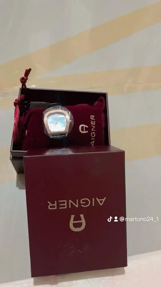 Jam tangan aigner original baru
