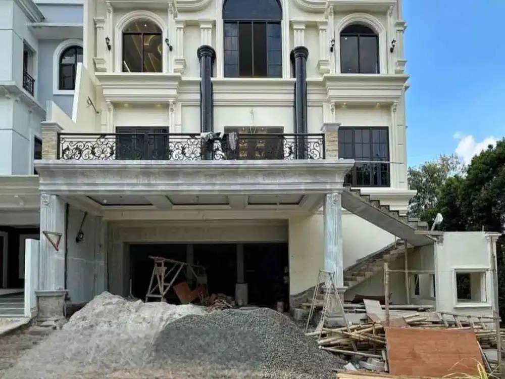 Dijual Cepat Murah Rumah Mewah Baru American Classic Swimming Pool Dalam Cluster Di Kemang Area - di HOOK