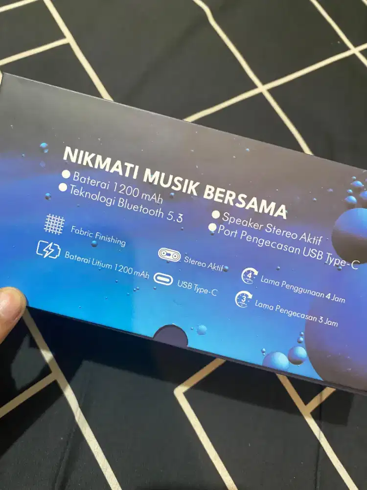 [NEW] Speaker Bluetooth Bcare Anchorage Original 100%