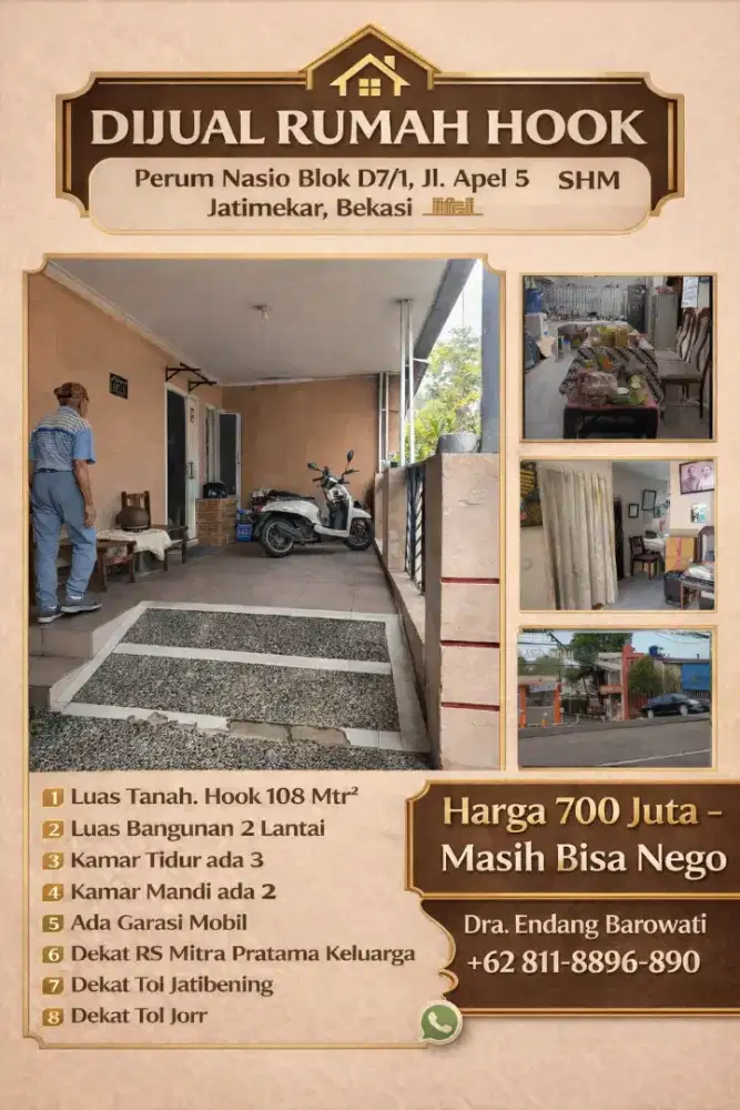 Butuh, karena mau ke kampung