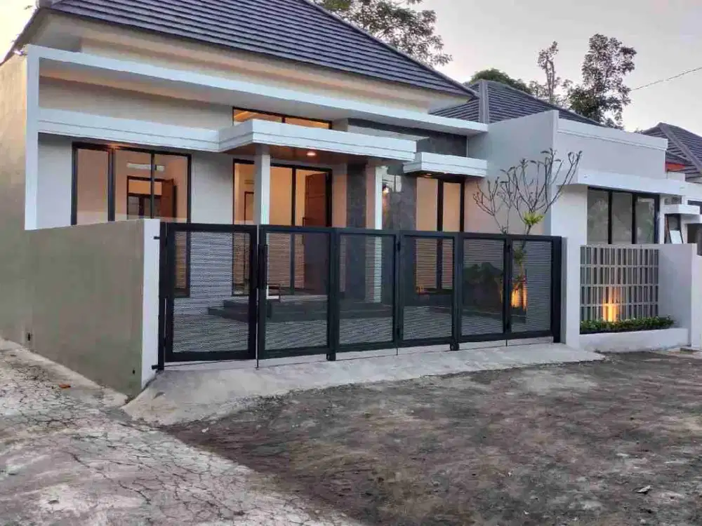 Rumah Baru SIAP HUNI dalam CLUSTER dekat Kampus UII - dekat Pasar Jangkang di Jl. Kaliurang km 12,5 Sleman Yogyakarta