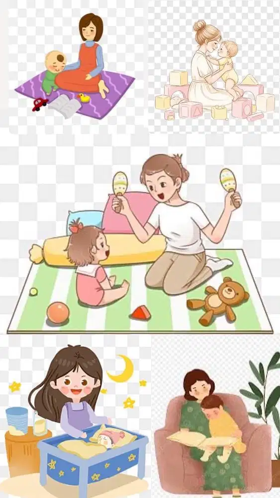 ART SEKALIGUS MOMONG ANAK YANG MENGINAP