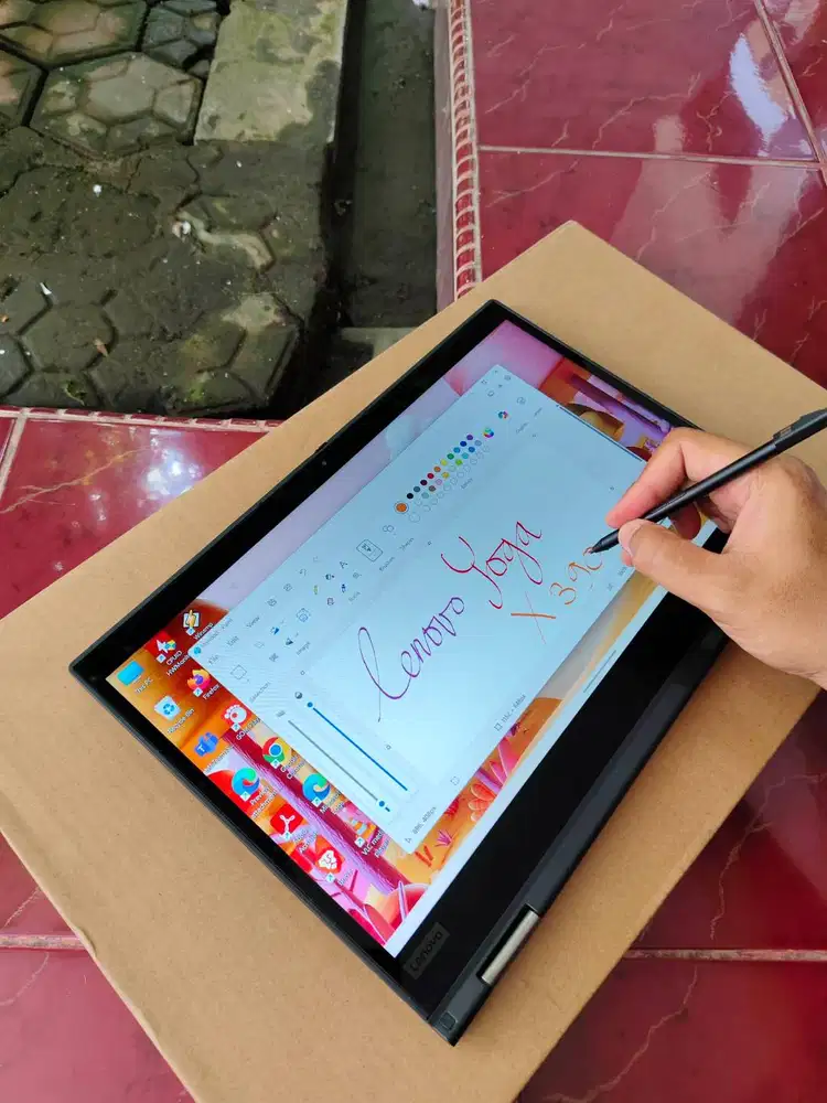 Laptop handal lenovo thinkpad yoga x390 2 in 1 touchscreen