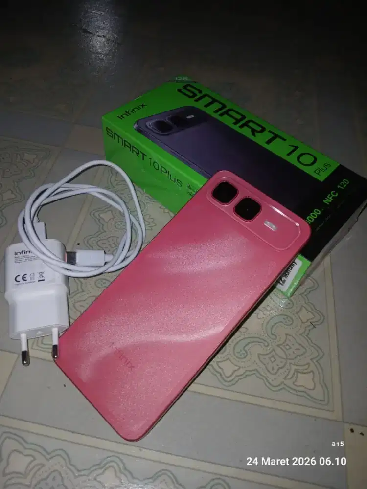 Infinix smart 10 plus Ram 8+8GB Rom 128GB