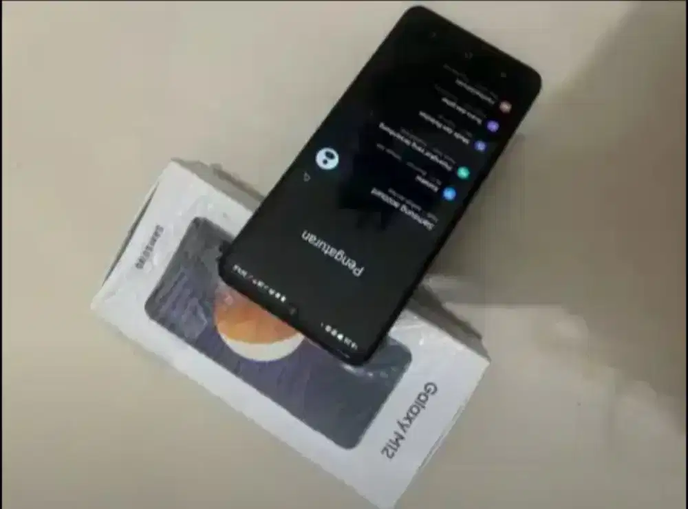 Jual HP Samsung Galaxy A12 M12 4/64 gb Fullset Mulus