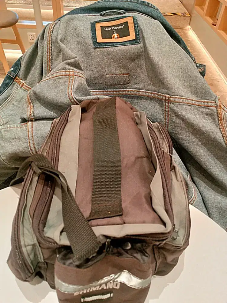 Jaket HP & Tas Shimano.