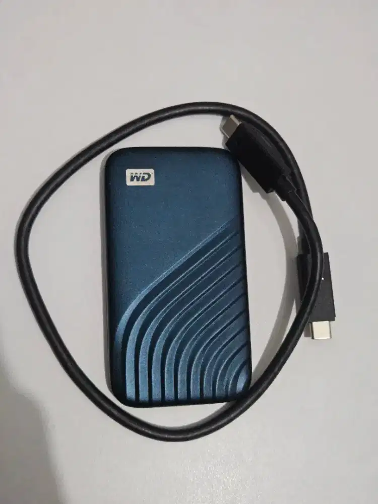 Ssd portable 1tb wd my passport bekas