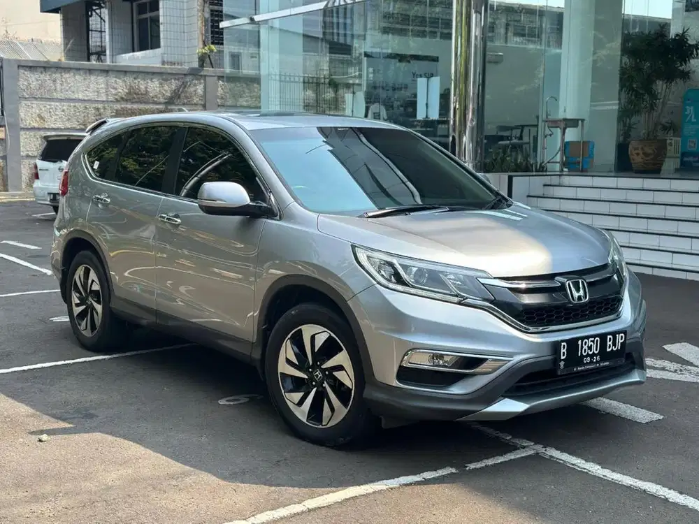 (Cash) CR-V 2.4L Prestige Audio Fender 2016 Silver Km135rb ServiceRec