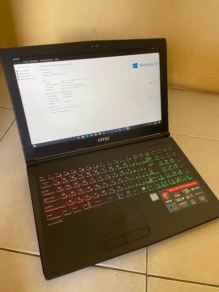 Laptop Gaming MSI GP62