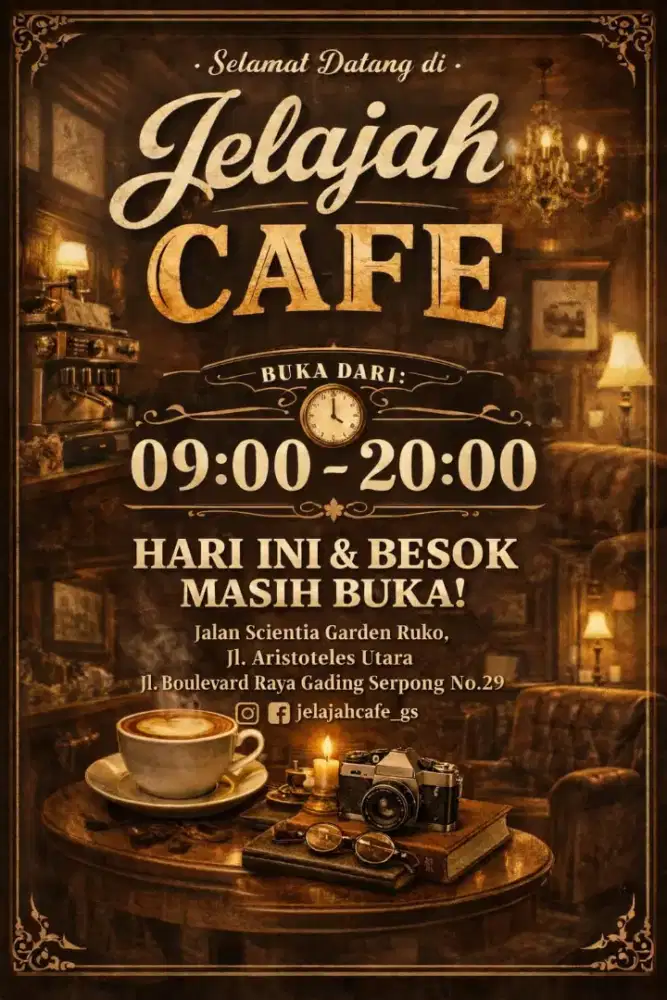 Dicari BARISTA untuk Jelajah Cafe Gading Serpong