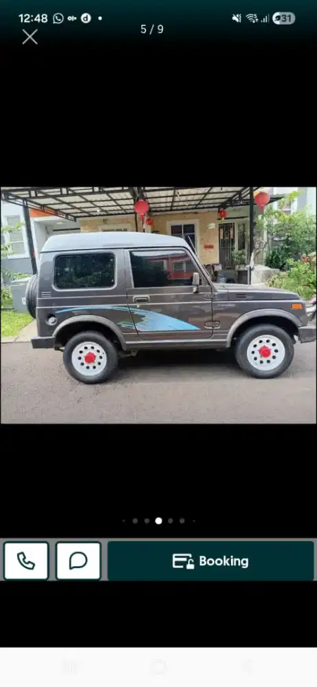 Suzuki Jimny 1993 Bensin antik orsinil tgn 1 km 32 rb asli