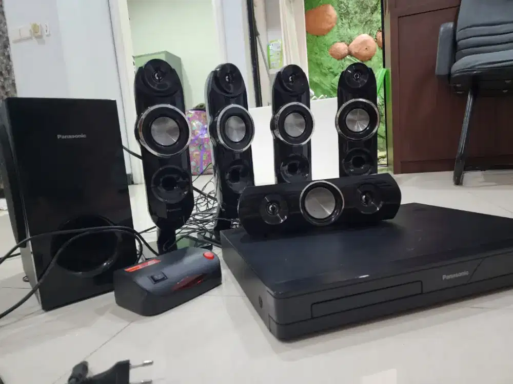 HOME THEATER PANASONIC 1SET LENGKAP